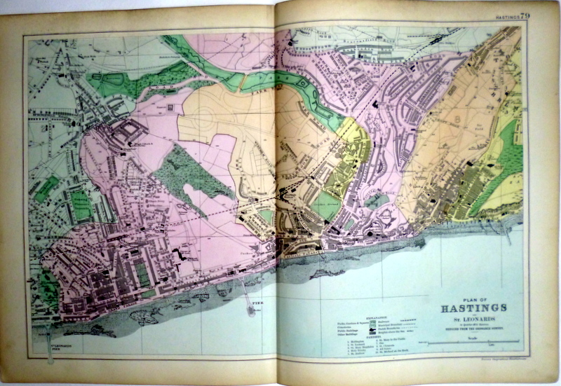 Plan of Hastings and St. Leonards