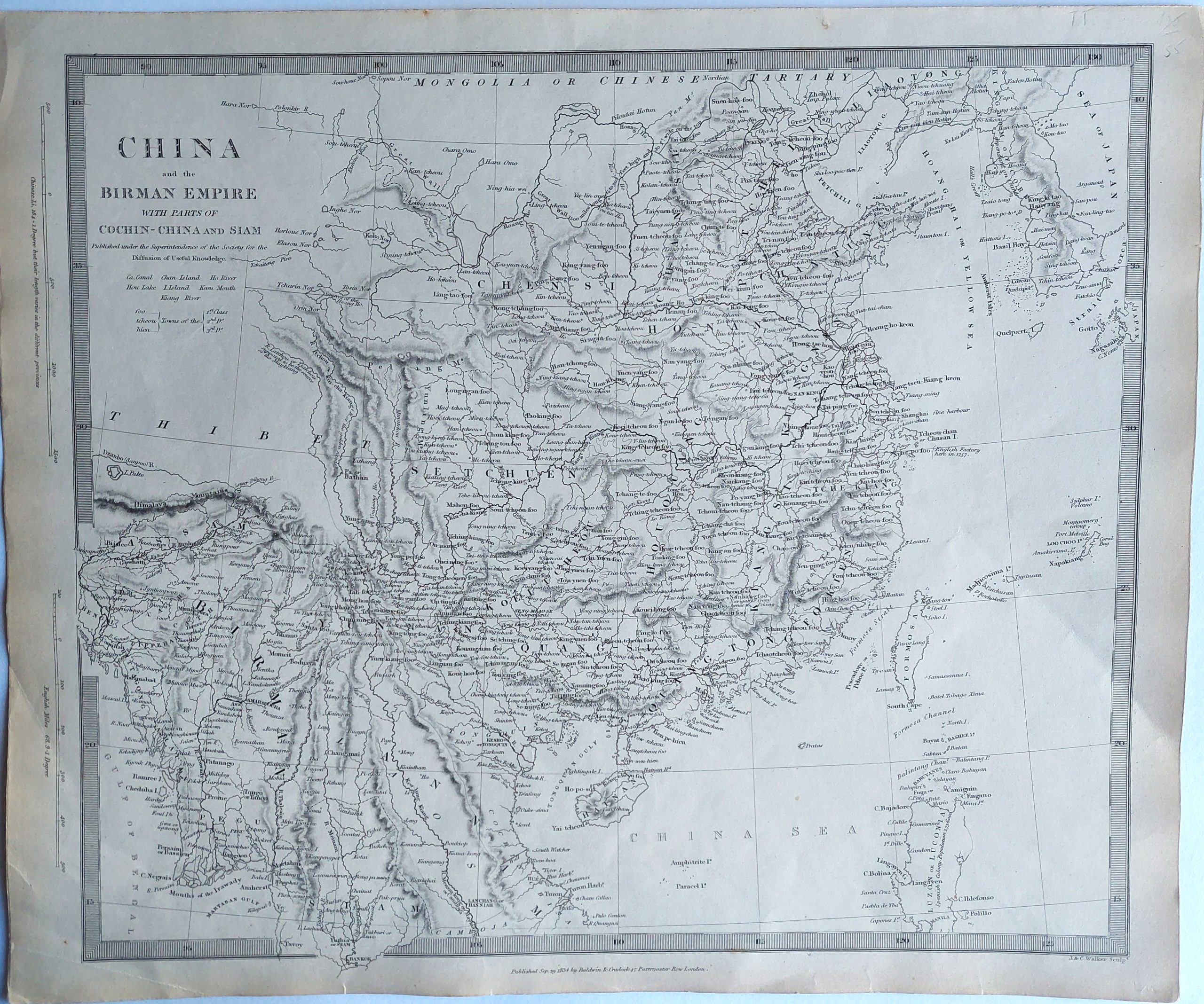 China and the Birman Empire with parts of Cochin-China and...