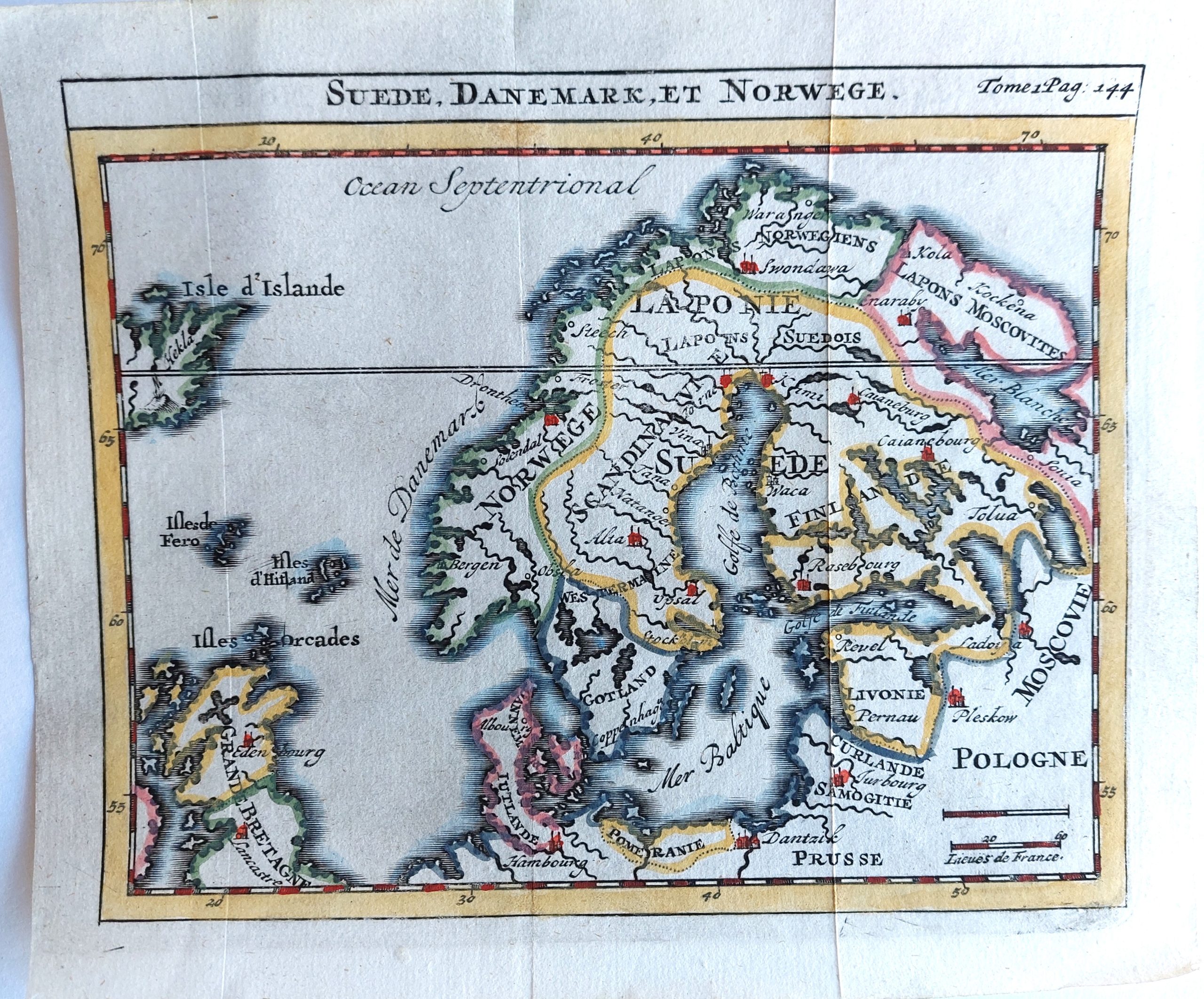 Suede, Danemark, et Norwege.