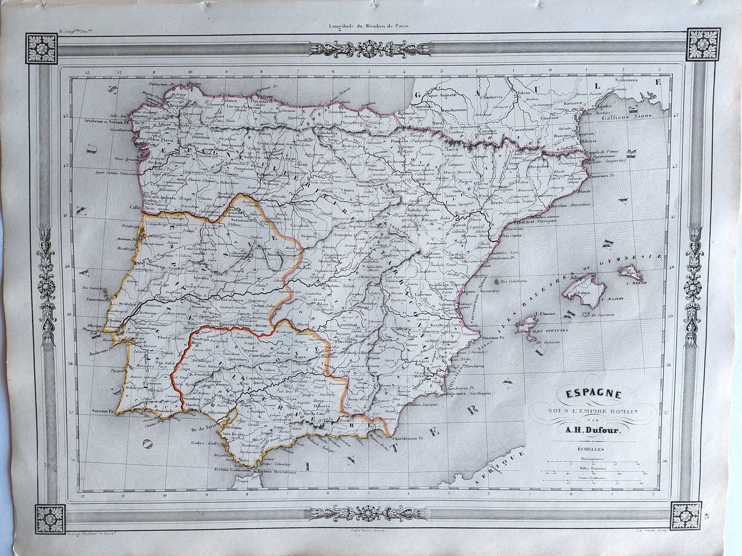 Espagne sous l’Empire Romain par A. H. Dufour.